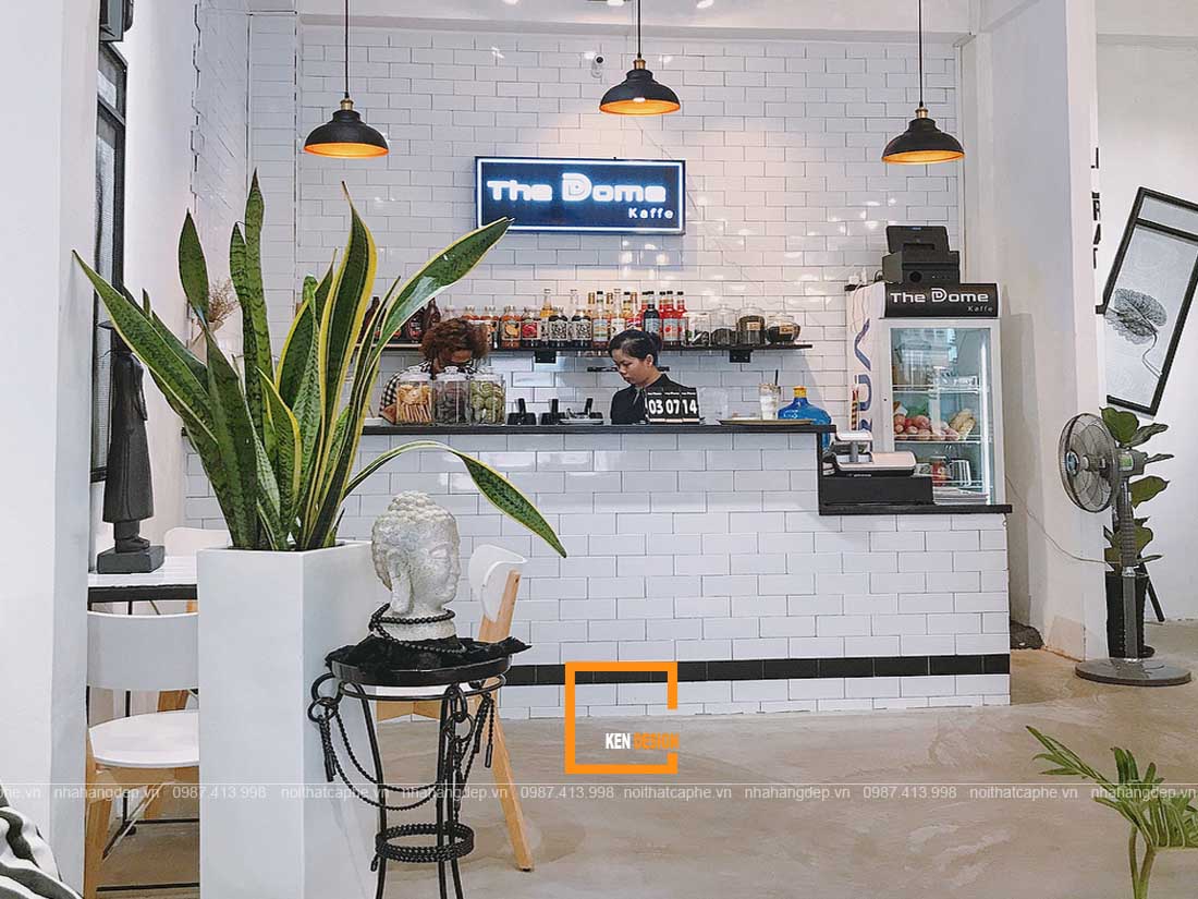 chi phí thiết kế quán cafe 